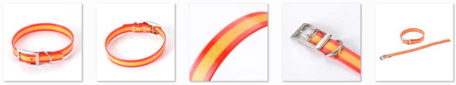 宠物项圈产品拆分图--BWIN必赢橡塑13年织带包胶生产加工经验！.png