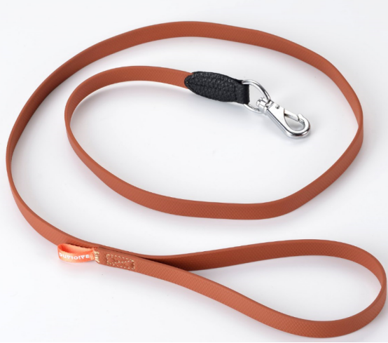 百强-织带包胶（ 过胶织带）-应用到宠物牵引绳