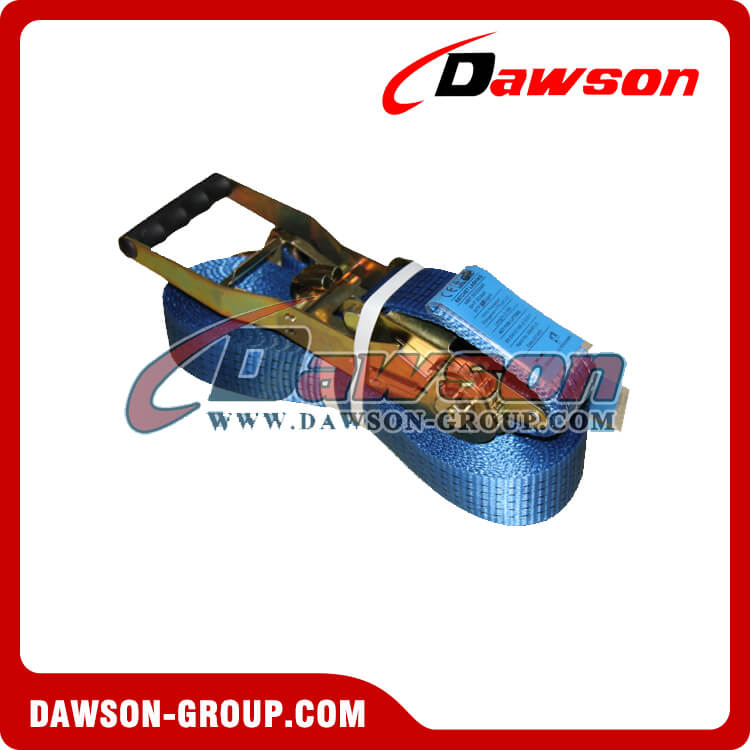 エルゴ ラチェット タイダウン - ダブル J フック付きラチェット ストラップ - Dawson Group 中国メーカー サプライヤー