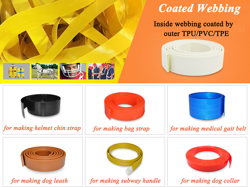 polyurethane coated webbing