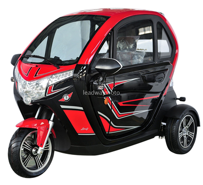 closed electric tricycle