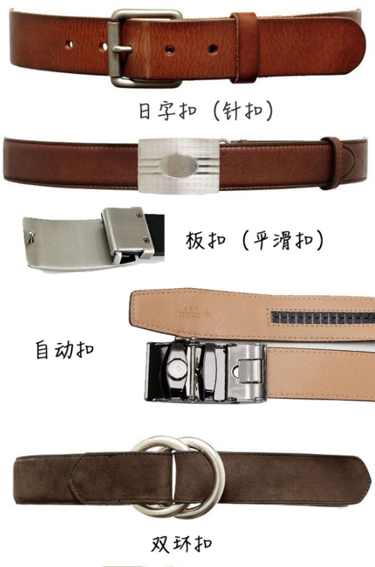 百强橡塑-全能皮腰带, 休闲腰带, 正装腰带, 运动腰带-常用扣具