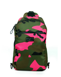 Nylon/ PU Shoulder Bag