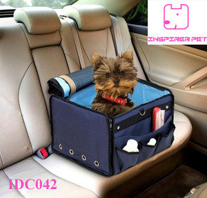 Dog Pet Cat Car Seat Small Pets Booster Carrier