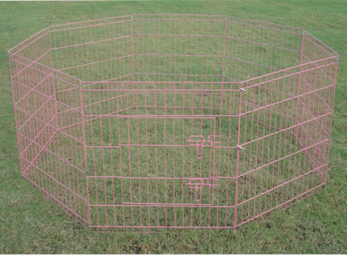 Dog Pet Run Fence Playpen with 8 Panels
