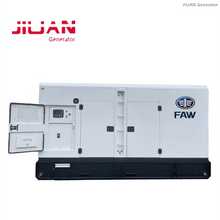 Water Cooled Single /3 Phase 50KVA FAW Engine Silent Type Diesel Generator 50Hz 4DX22-50D