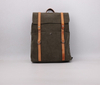 Canvas/ Leather Backpack