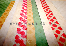 Diamond Dotted Paper(Substrate-DuPont™ Nomex® T410/Kraft paper/ Pet film/DMD/NMN/Aramid paper)