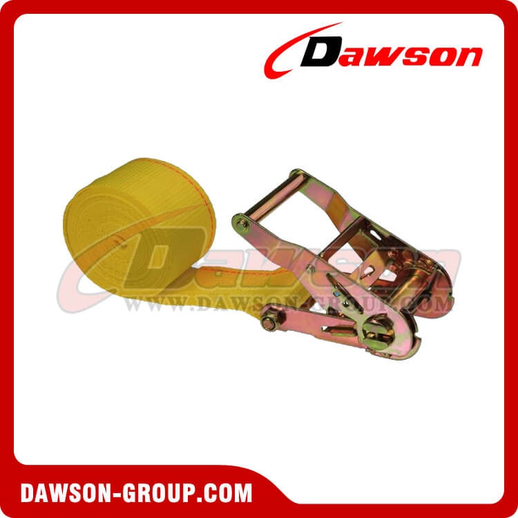 2 '' x 10 '' エンドレス ラチェット ストラップ - イエロー - Dawson Group - 中国メーカー サプライヤー