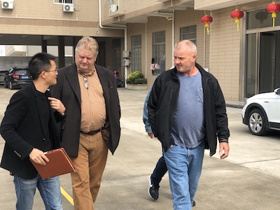 El cliente australiano visita Keentool Factory