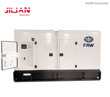 New super silent 300KVA diesel generator set with FAW engine CA6DL2-30 water cooled diesel generator