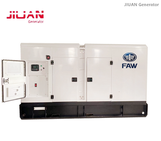 Water cooled single /3 phase 66KVA FAW engine silent type diesel generator 50Hz 4DX23-65D