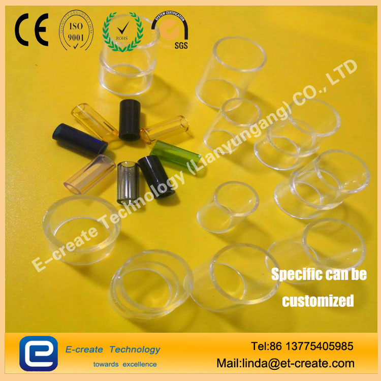 Electronic cigarette atomizer glass bin