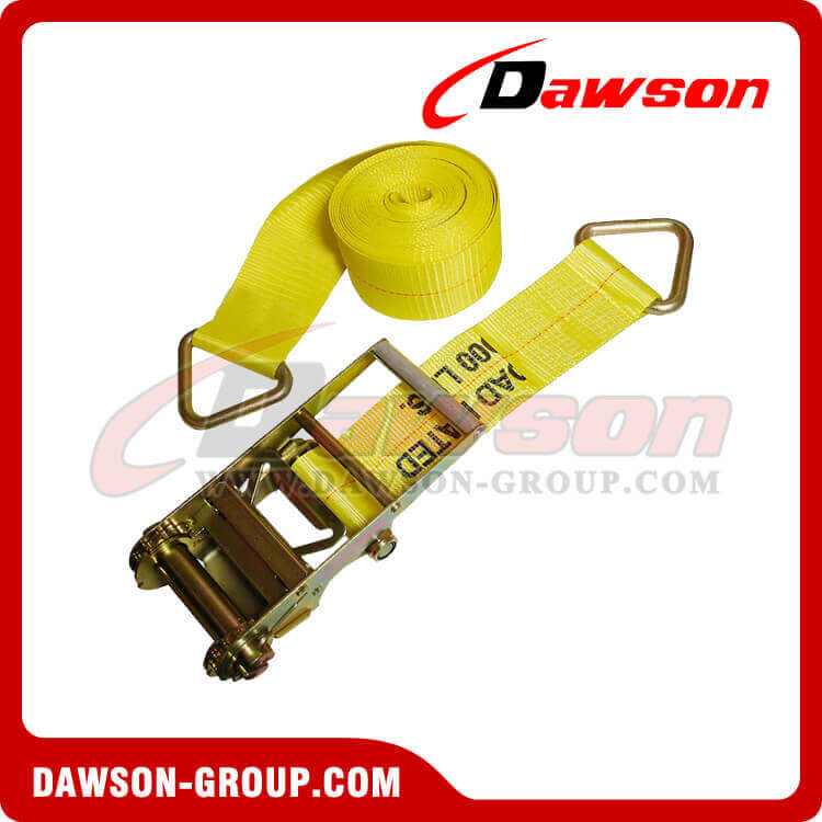 4''X30' Ratchet Strap with Delta Ring - Dawson Group - china manufacturer supplier デルタ リング付き 4 ''X30' ラチェット ストラップ - Dawson Group - 中国メーカー サプライヤー