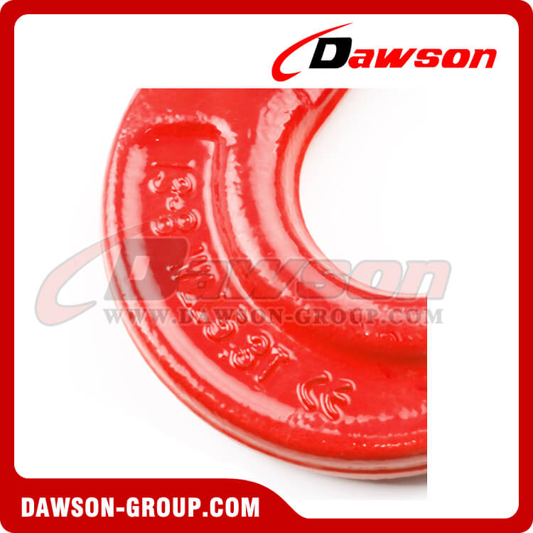 DS012 Gancho de eslinga con horquilla G80 con pestillo - Dawson Group Ltd.