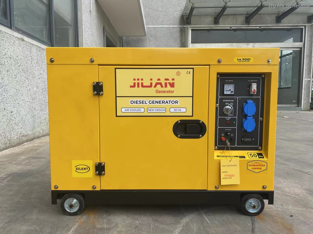 400V 50HZ CE certificate Guangdong stock 10kva diesel generator home standby for home use