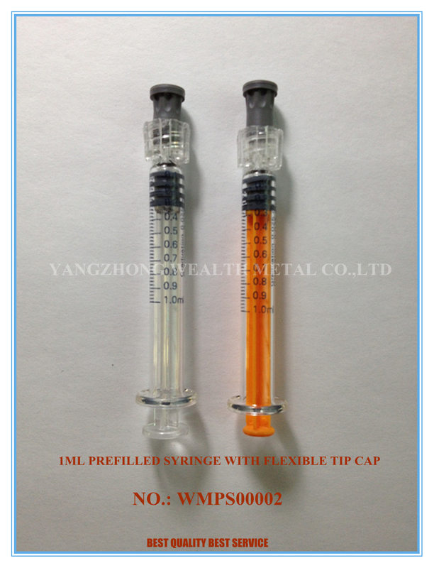 1ml Long Prefillable Syringe with Flexible Tip Cap