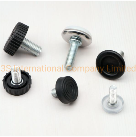 Adjustable Screw Bolt Plastic Plug for Furniture Feet3