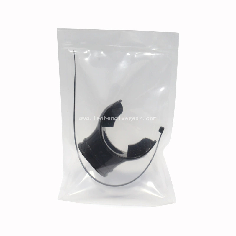 Scuba Diving Silicone/PVC Second Stage Mouthpiece Wholesale Replacement Snorkel Regulator Bite Mouthpiece with Cable Tie