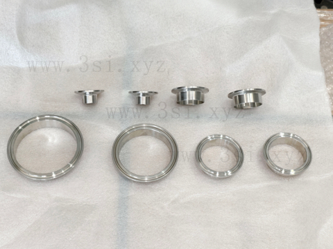Sanitary Stainless Steel SS304/SS316L Tri-Clamp Ferrule, Food Grade Pipe Connector Fitting (1/2" to 12")