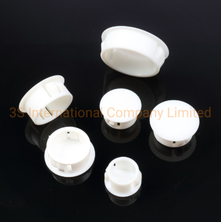 White Nylon Round Plastic Plugs for Furniture 