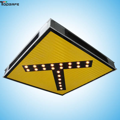 Muestra solar de la intersección del LED