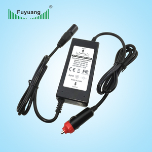 Input 12V/24V Car Charger DC 29.4V2A Li-ion Battery Charger for E-bike