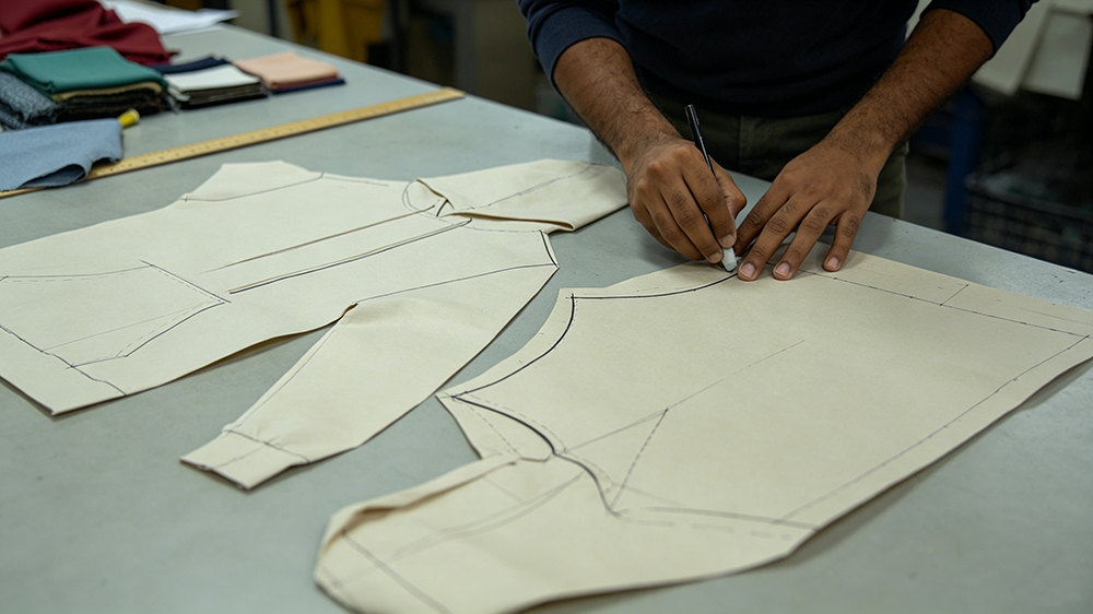 garment pattern corak pakaian