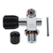 Scuba Diving Fire Fighting Cylinder Valve G3/4 & 3/4-14NPS Dual Thread 250BAR DIN/YOKE Leak-Proof Explosion-Proof Safety Relief Valve 5000PSI Relief Pressure