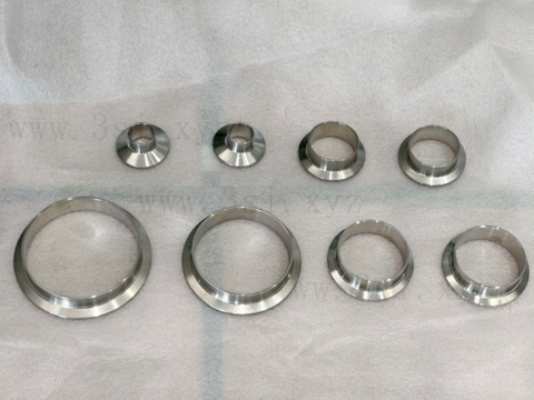 Sanitary Stainless Steel SS304/SS316L Tri-Clamp Ferrule, Food Grade Pipe Connector Fitting (1/2" to 12")