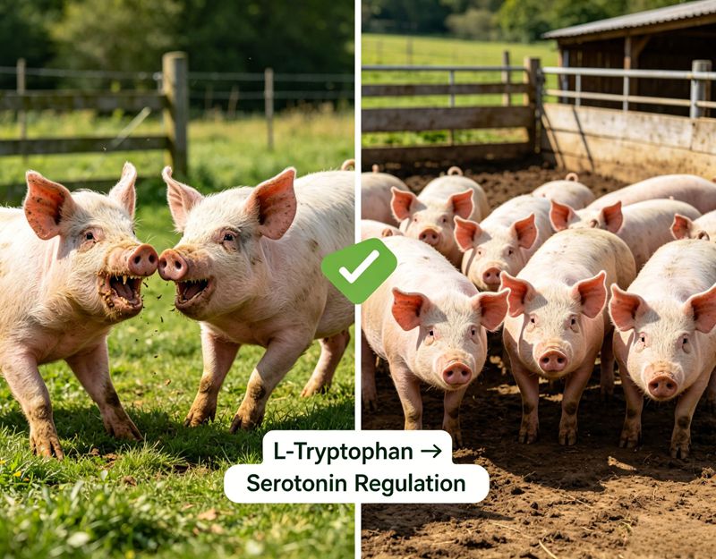 Comparison chart of pig stress resistance Cuadro comparativo de la resistencia al estrés de los cerdos
