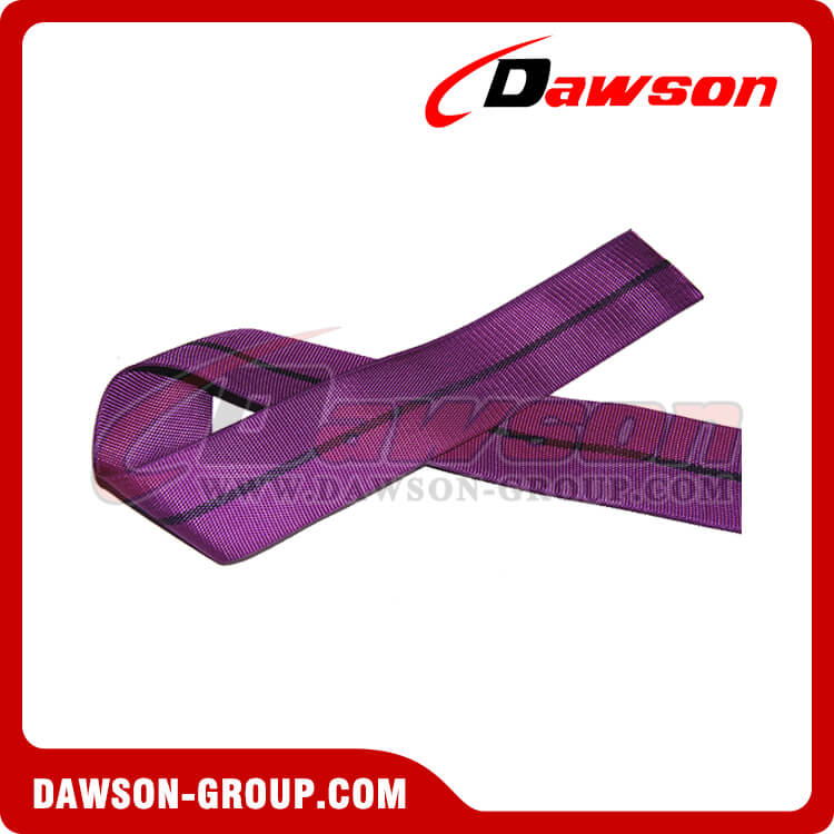 1000kg 1 トン ポリエステル ラウンド リフティング スリング スリーブ チューブ、ソフト スリング スリーブ - 中国メーカー、サプライヤー