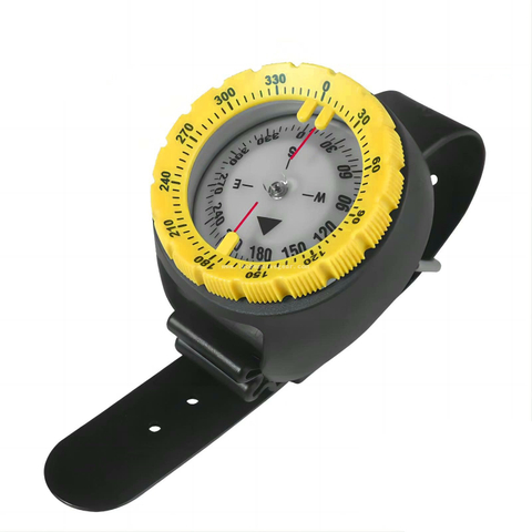 Wrist‑Mount Scuba Diving Luminous Wrist-Mount 50M Waterproof Compass 