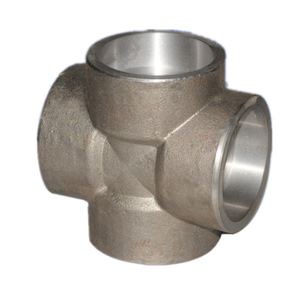 NPT Forged Steel Female Threaded Cross2