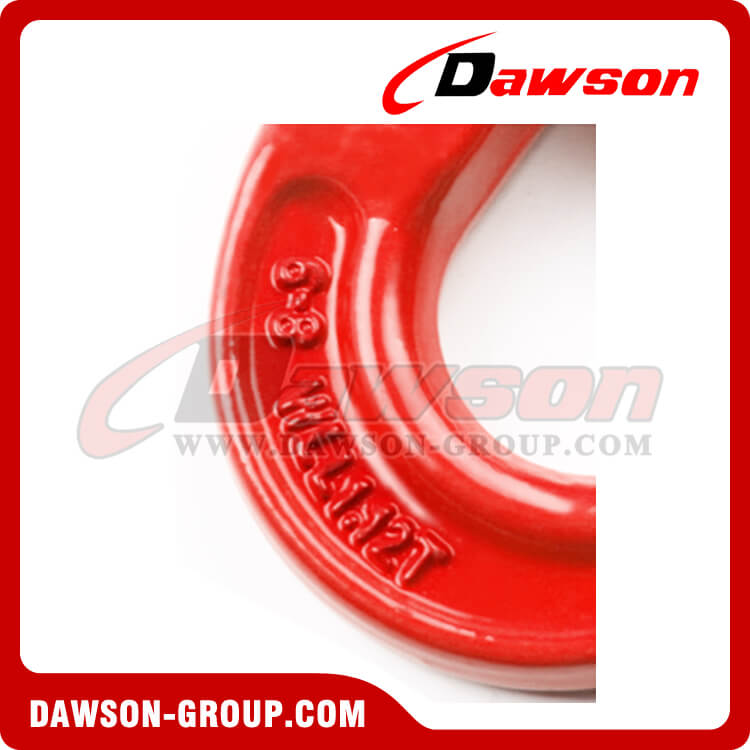 DS007 Gancho de seguridad autoblocante giratorio con horquilla de grado 80 - Dawson Group Ltd. - Proveedor de China