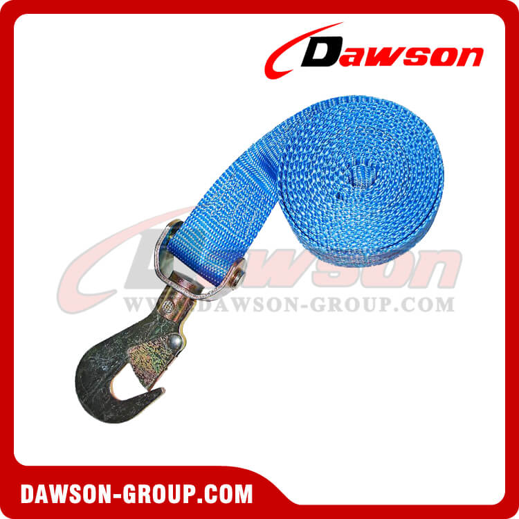 スイベル スナップ フック付き 2 インチ ウインチ ストラップ - Dawson Group - 中国メーカー サプライヤー