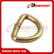 DR5030 BS 3000KG / 6600LBS 2 &quot;Zinc Plated D Rings
