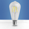 filament glass bulb GT64 4W