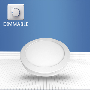 Dimmable Round surface mounted panel light 6W