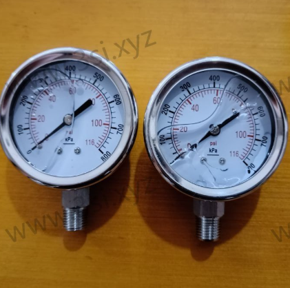 Stainless Steel Vibration Proof Pressure Gage6