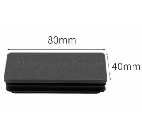40X80mm Rectangular Plastic Plugs4