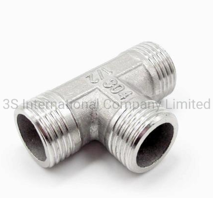 Satinless Steel 304 Male Thread Tee5