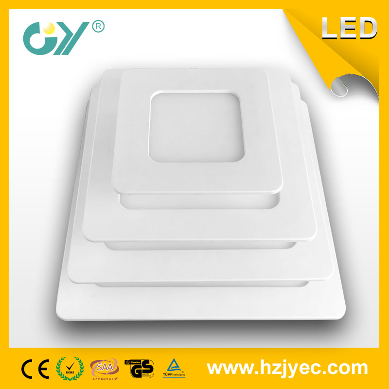 Dimmable Square recessed panel light 6W