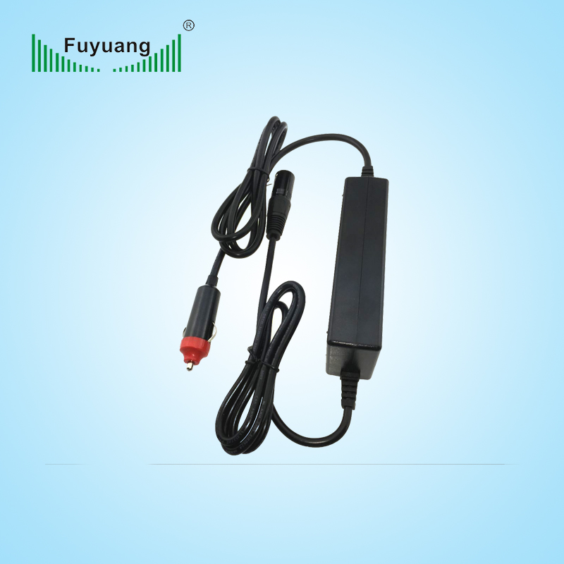 DC 12V/24V input car charger 12.6V 3A for li-ion battery