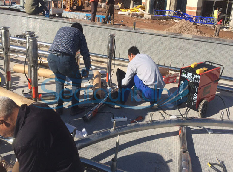Morocco fountain dancing fountain outdoor fountain 4