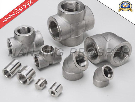 NPT Forged Steel Female Threaded Cross