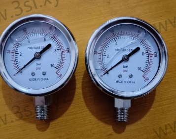 Stainless Steel Vibration Proof Pressure Gage7