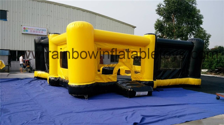 RB9122(8.6x8.3x2.5m) Inflatable Hungry Hippo Chow Down Interactive Game/Inflatable Game