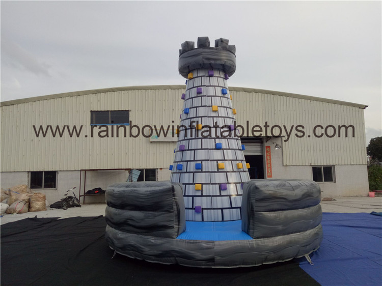 RB13018(5x5x5m） Inflatable Small Climbing Tower Sport Game For Theme Park