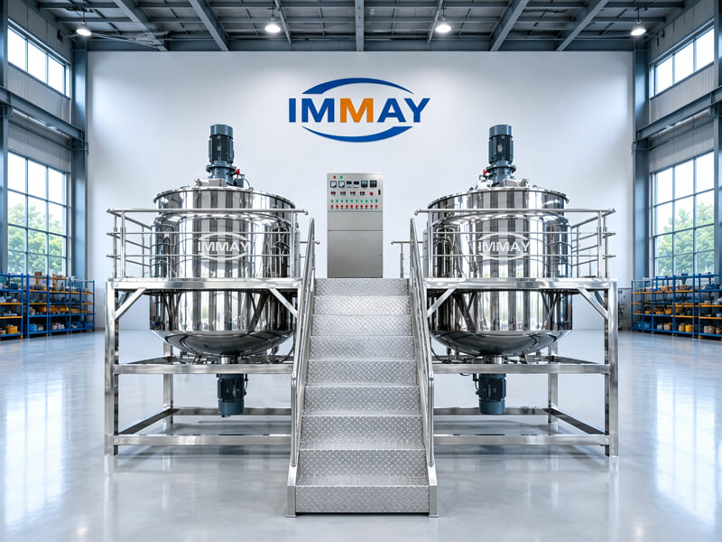 Stainless Steel Mixing Tank with Agitator Смесительный бак из нержавеющей стали с мешалкой